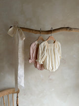 Rosie Romper_ Dusty pink