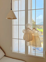 Rosely Tulle Romper _Pink