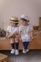 Marinette Marine Top & Shorts Set