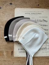 Caramel Knit Bonnet _ 4 Colours