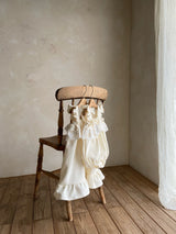 Liora Lace Ruffle Romper