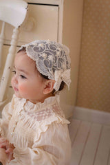 Ellie Cream Smock Romper