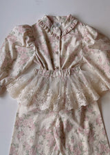 Blooming Blouse and Pants Set