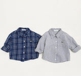 Logan Check Shirts_Navy Check