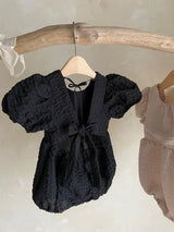 Cecilian Romper _ Black