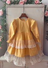Yellow Cana Dress