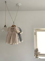 Lucienne Dress Romper _Beige