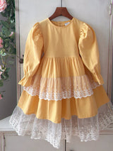 Yellow Cana Dress