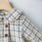 Oliver Check Suit_Ivory