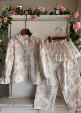 Blooming Blouse and Pants Set