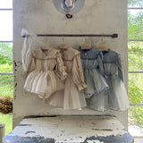 Marrie Floral Dress _Beige