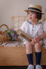 Marinette Marine Top & Shorts Set