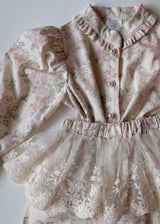 Blooming Blouse and Pants Set