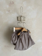 Bongbong Check Top & Bloomer Set