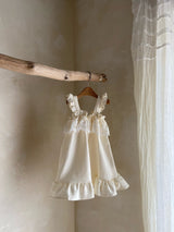 Liora Lace Ruffle Dress