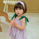 Coco Smocked Romper_Pink
