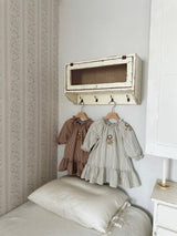 Olivia Embroidered Dress_Brown