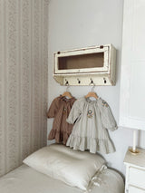 Olivia Embroidered Dress_Brown