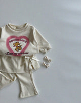Ribbon Skort Leggings _Cream