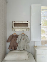 Olivia Embroidered Dress_Brown