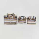 Mitte Multi-Stripe Adult Polo Top _2Colours