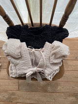 Cecilian Romper _Beige