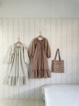 Olivia Embroidered Adult Dress_Cream