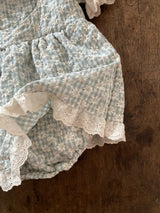 Lucienne Dress Romper _Mint