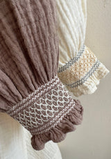 Monbebe J Smock Romper_Mocha Brown