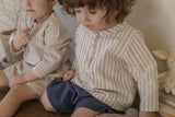 Henry Neck Classic Baby Shirts _2Colours