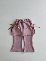 Ribbon Skort Leggings _Pink