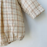Oliver Check Suit_Beige