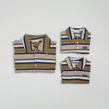 Mitte Multi-Stripe Adult Polo Top _2Colours