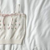 Fleur Ribbon Knit Top