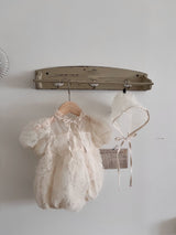 Rosely Tulle Romper _Pink