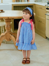 Coco Smocked Dress _Blue