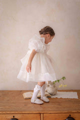 Ines Organza Dress_ Cream