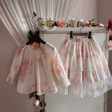 Erna Blouse and Skirt Set