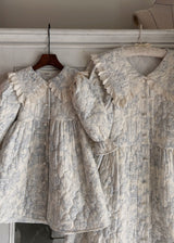 Leila Quilted Dress Coat