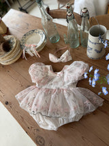 Sarah Dress Romper_ Pink
