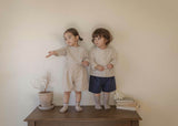 Henry Neck Classic Baby Shirts _2Colours