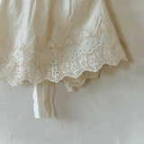 AL eyelet cotton apron _2 Sizes