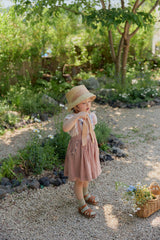 Brisa Embroidered Suspender Skirt