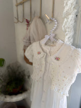 Luna Floral Bolero Blouse_Pink