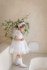 Coco Blush Mini Dress_ White