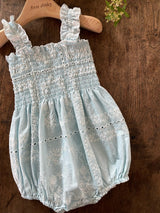 Amelia Romper _Sky Blue