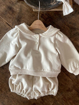 Pure Sailor Top & Bloomer Set