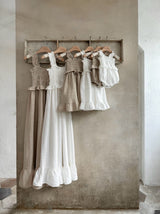Ette Linen Romper _Beige