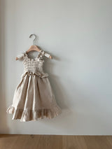 Ette Linen Dress _Beige