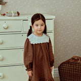 Colin Check Dress _Brown